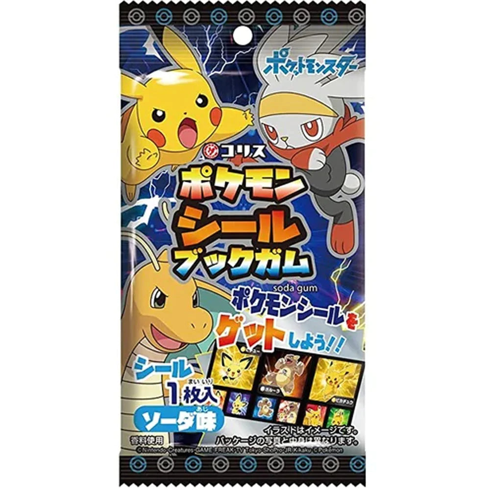 Coris Pokémon Seal Book Soda Gum 22 g (15 Pack) D24-D25