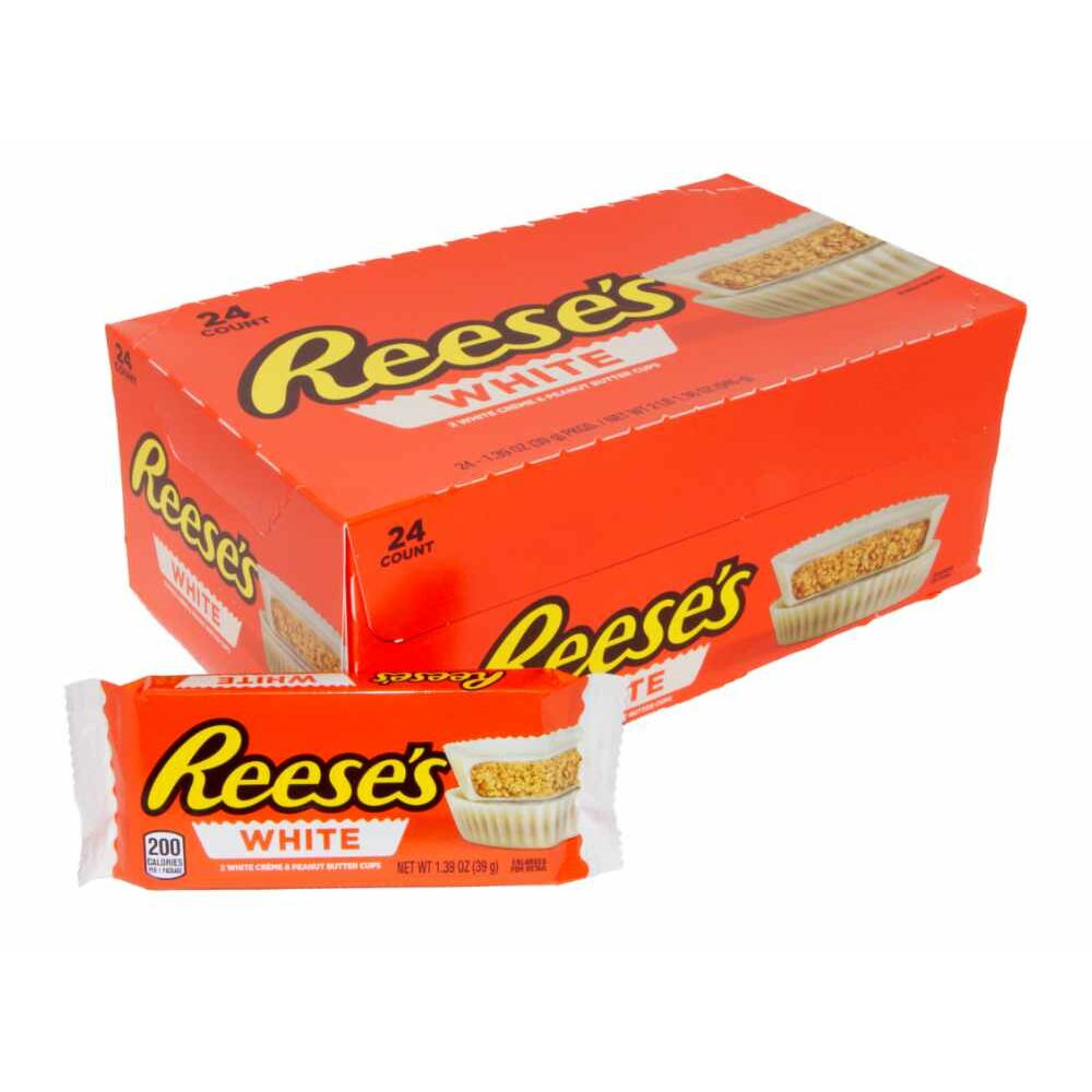 Reese's PNB Cup 2Pk White Chocolate 39 g (24 Pack)