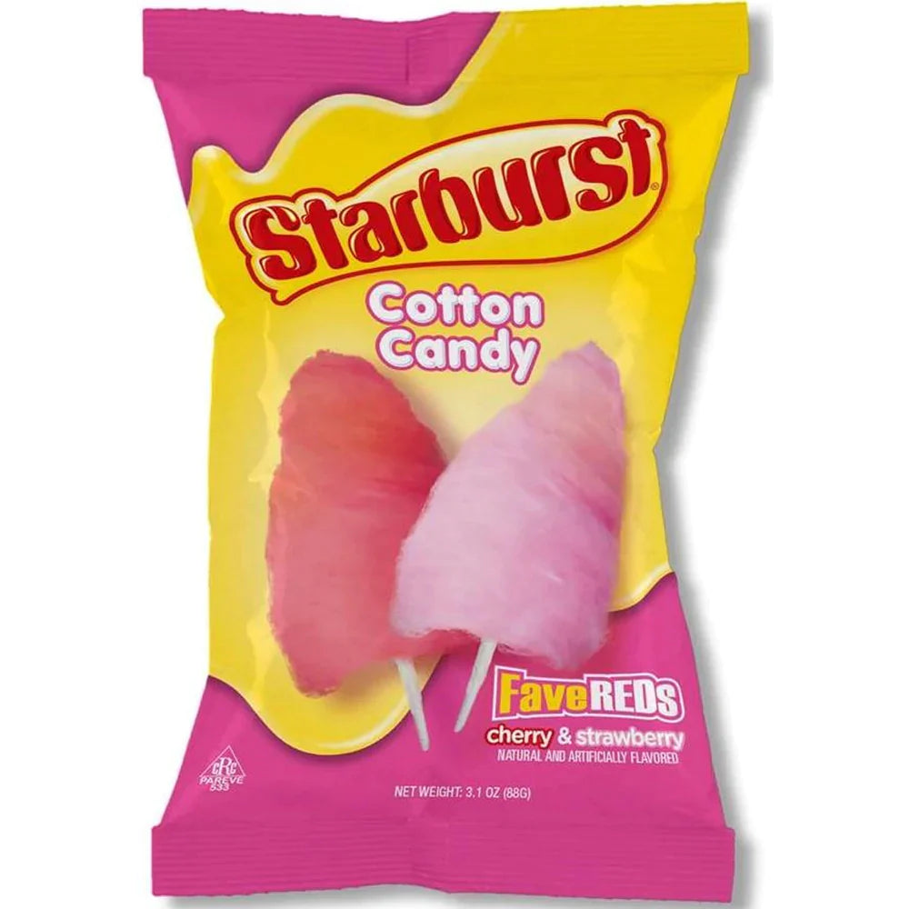 TASTE OF NATURE Starburst Cotton Candy 88g (12 Pack) B44