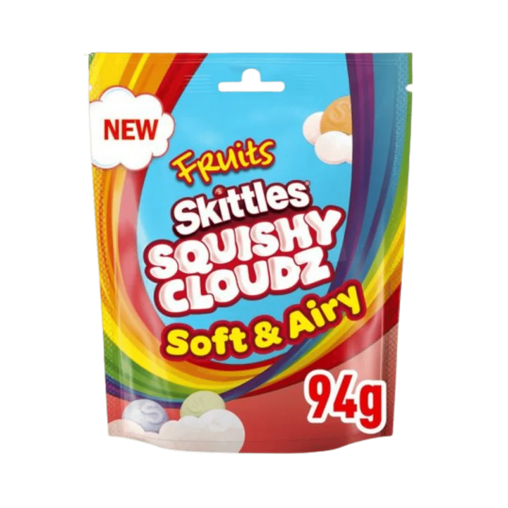 SKITTLES - Squishy Cloudz 94g ( 18 Pack) Origin UK