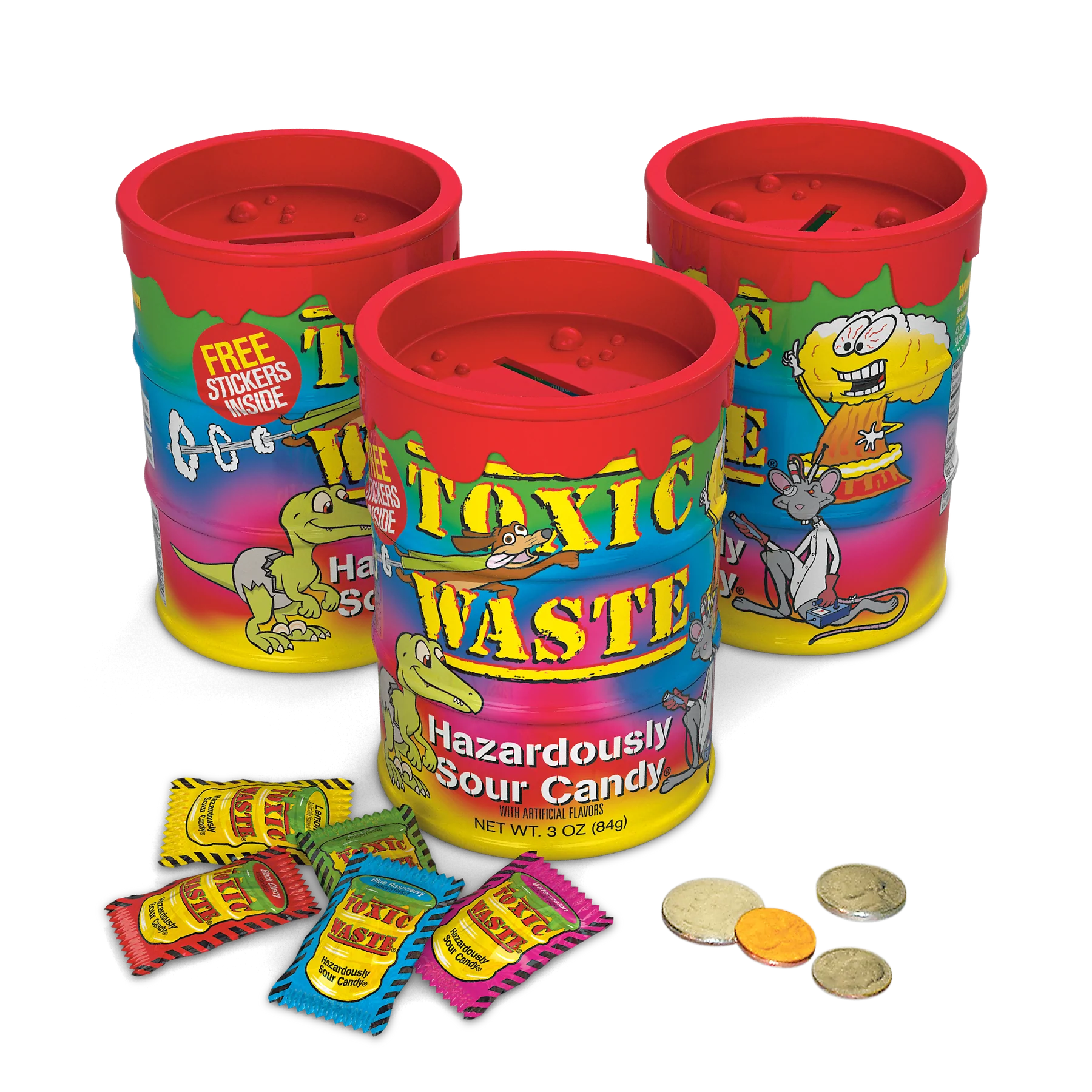 Toxic Waste Tie Dye Bank 84 g (12 Pack) D36