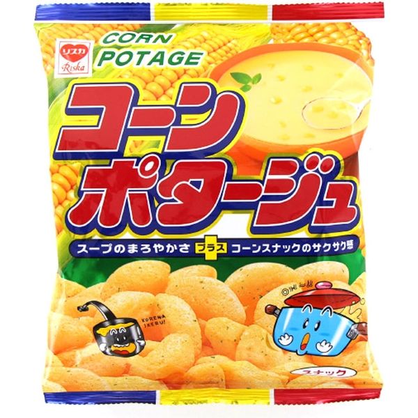 YAOKIN UMAIWA Corn Potage Snack 75g ( pack of 24) - Expiration date 14 july 2023