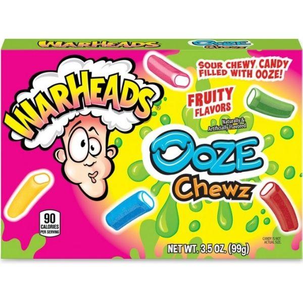 Warheads Theatre Box Ooze Chews 3,5 oz 12 ct