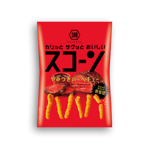 KOIKEYA Scone addicted to BBQ taste 78g (Pack of 12) \\ 4901335508925