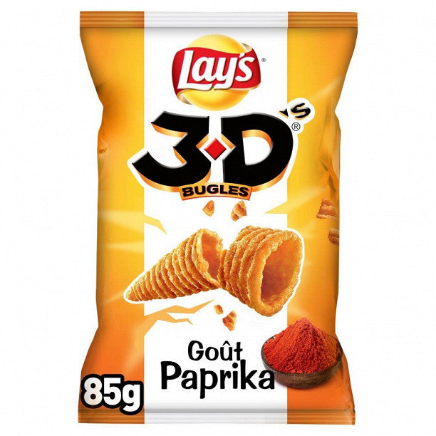LAY'S 3D  Bugles goût Paprika 85g