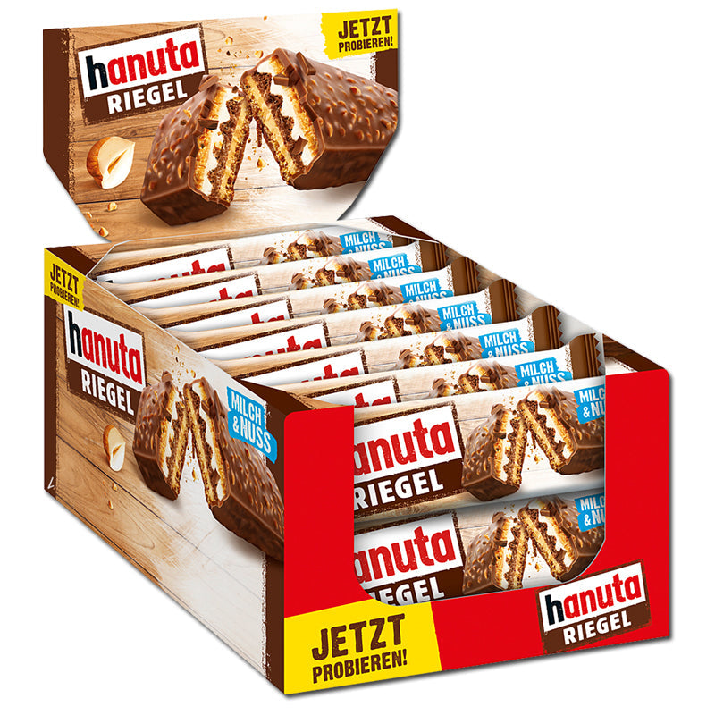 FERRERO Hanuta Riegel 34 g (14 Pack) R-33 BBD 16/06/2026