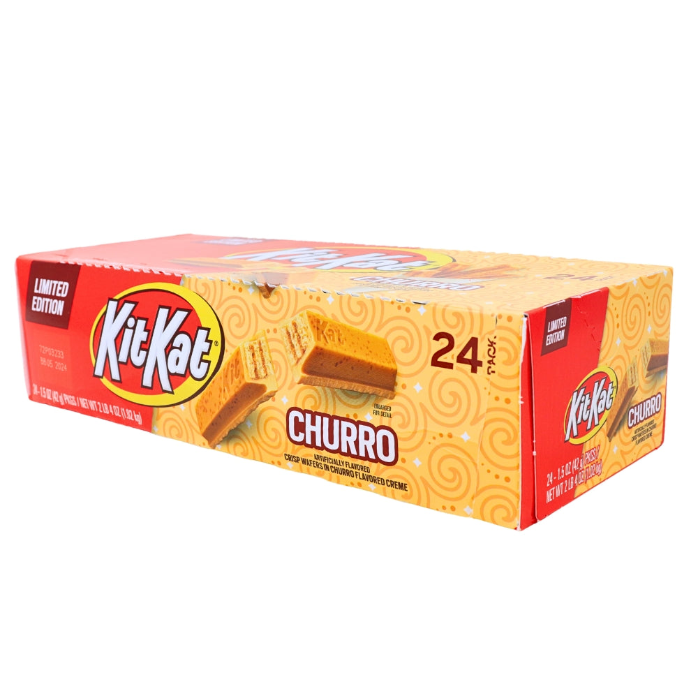 Kit Kat Churro Candy Bar 42 g (24 Pack) B96-B95-B97 / 30/05/2024