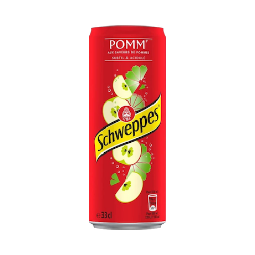 SCHWEPPES Pomm' 33cl 24 x 33cl (Origine France)