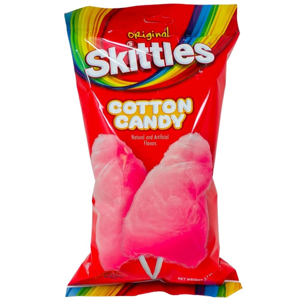 TASTE OF NATURE Skittles Cotton Candy - 3.1oz (12 pack) B67 B66