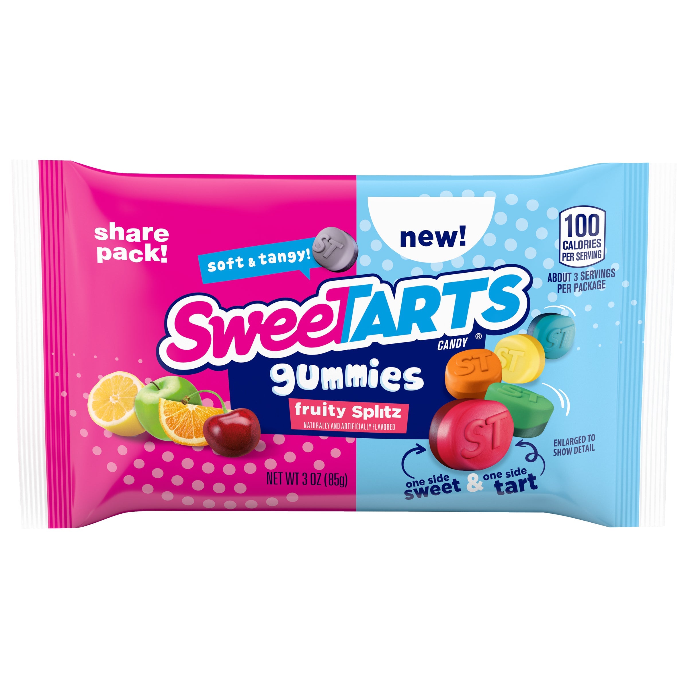 Sweetarts Gummies Fruity Splitz Share Pack 85 g (12 Pack) - V20