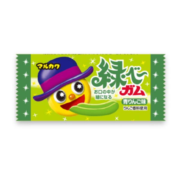 Marukawa Midoribe Gum Green (Pack of 50) D12